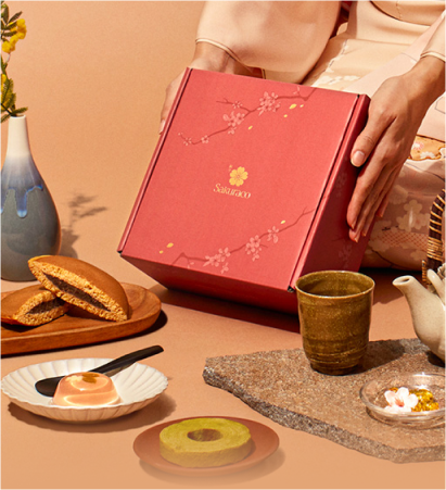 Enjoy new Japanese sweets, snacks & tea every month